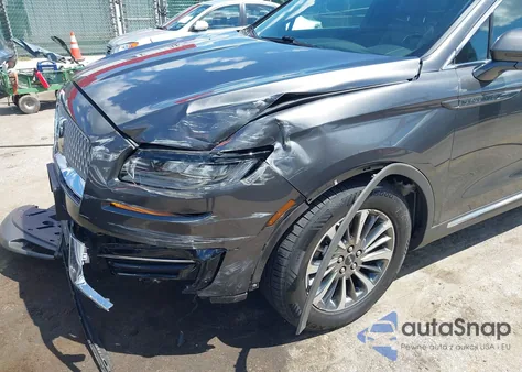 2019 Lincoln Nautilus Select из США, поврежденный, VIN 2LMPJ8K95KBL18302